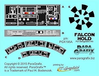 Amazon | Paragrafix 1/43 DeAgostini ミレニアムファルコン